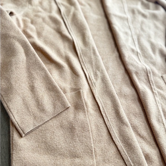 J. Crew Cream Cardigan Sweater Cozy Wool Blend - Picture 6 of 11